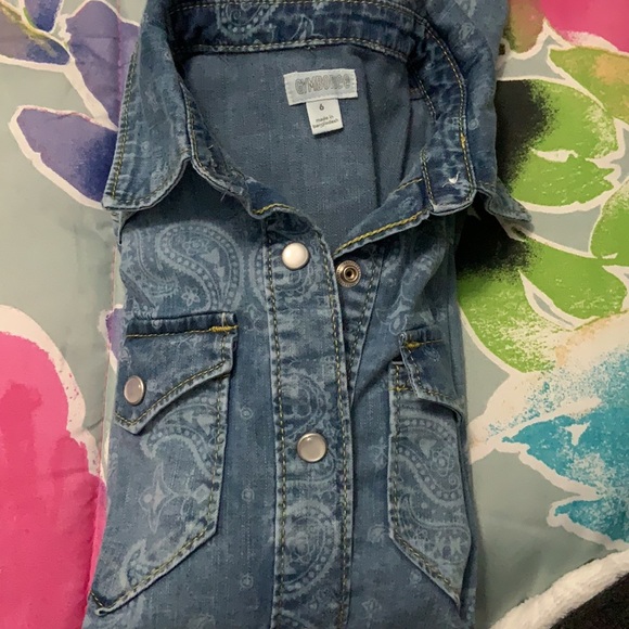 Denim button down dress - Picture 4 of 4